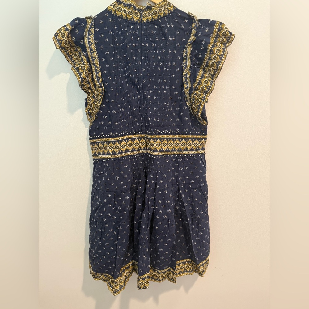 Excellent SEA NEW YORK Arlita Flutter Sleeve Tunic Dress – Size Small - Picture 10 of 16